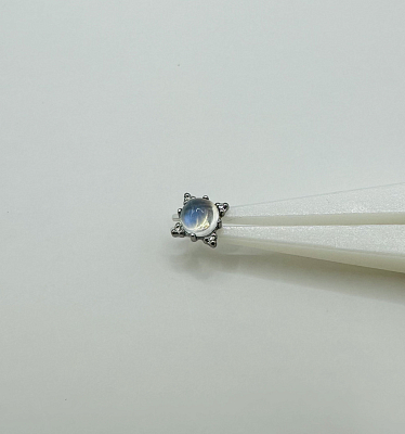 Накрутка Мираж с лунным камнем 1.2 мм